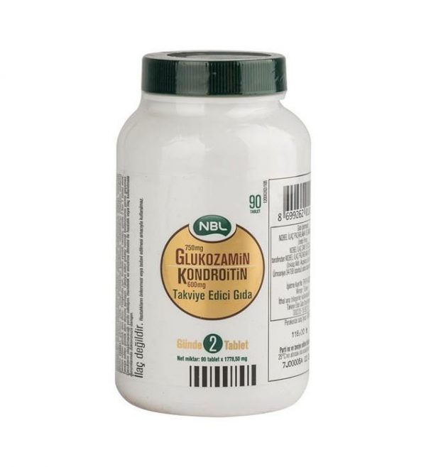 NBL Glukozamin Kondroitin 90 Tablet Deva Eczanesi NBL Glukozamin Kondroitin 90 Tablet Deva Eczanesi
