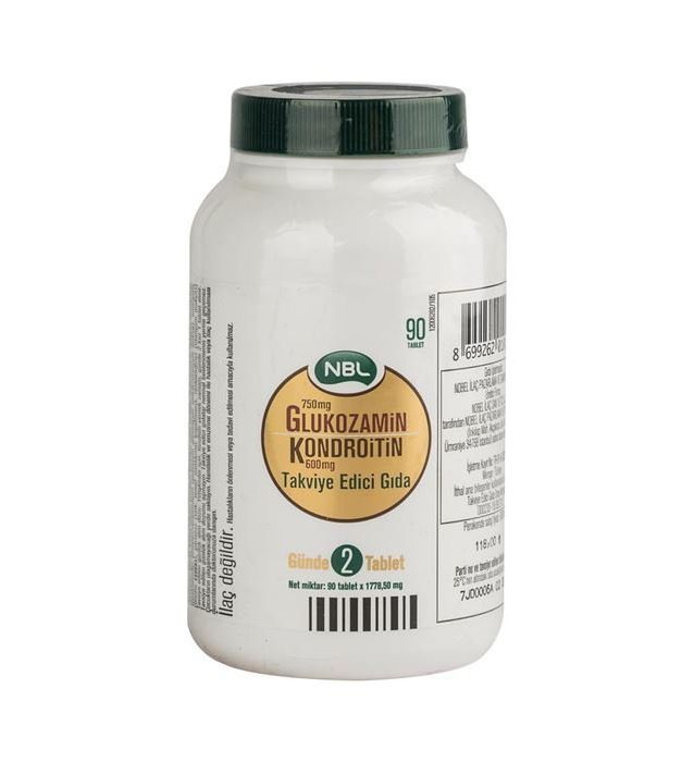 NBL Glukozamin Kondroitin 90 Tablet Deva Eczanesi NBL Glukozamin Kondroitin 90 Tablet Deva Eczanesi